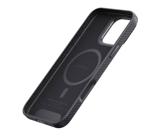 PITAKA Military-Grade Protective Case Black/Grey Twill iPhone 16 P - 1369509 - zdjęcie 3